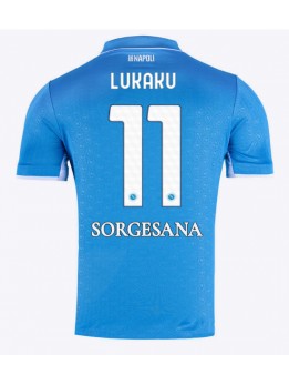 SSC Napoli Romelu Lukaku #11 Heimtrikot 2024-25 Kurzarm